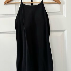 Lululemon, black tank top, high neck